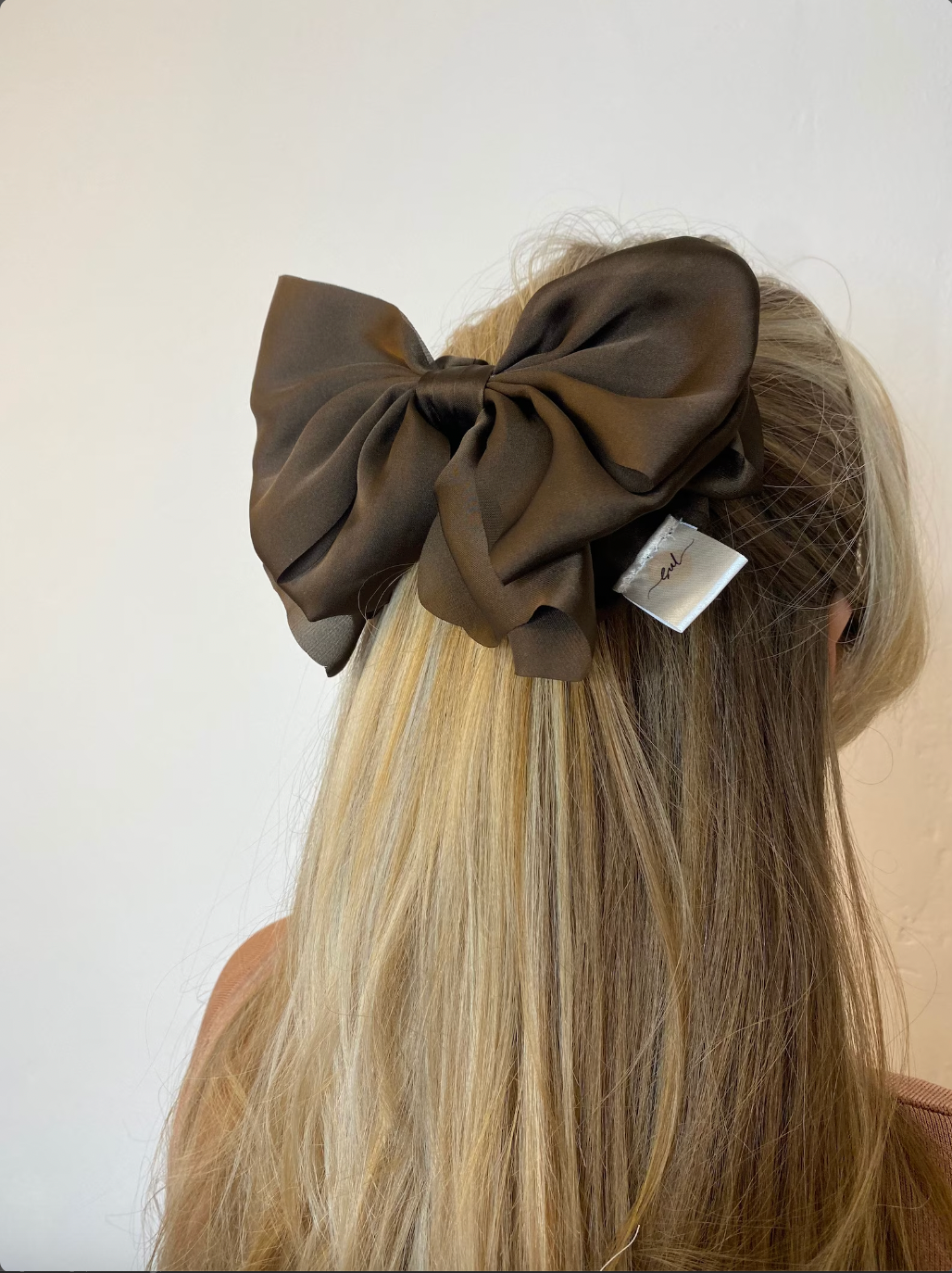 Brown Hair Bow