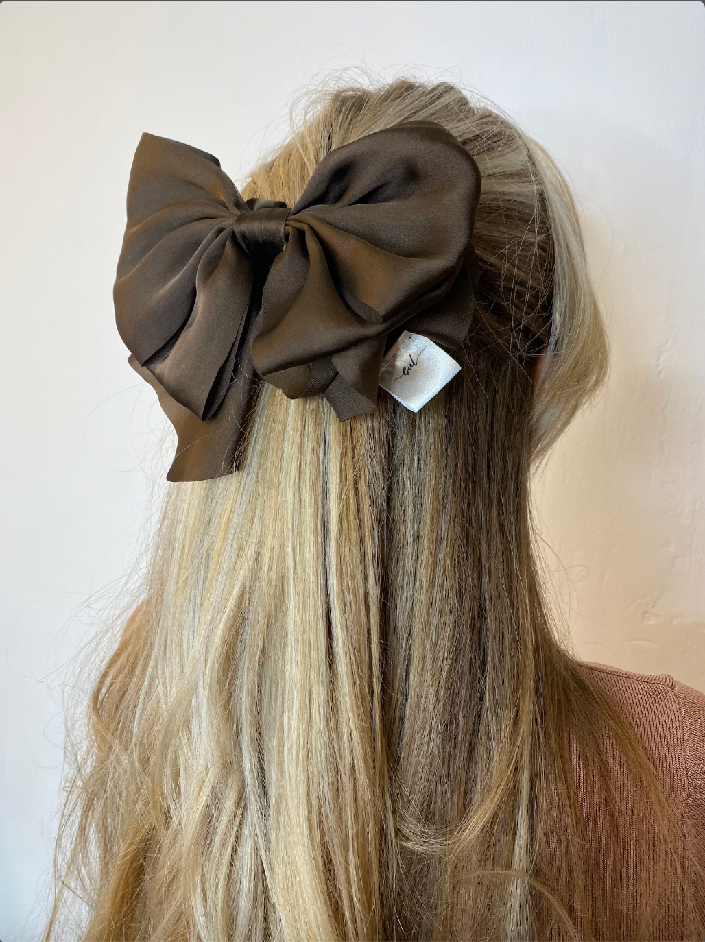 Brown Hair Bow