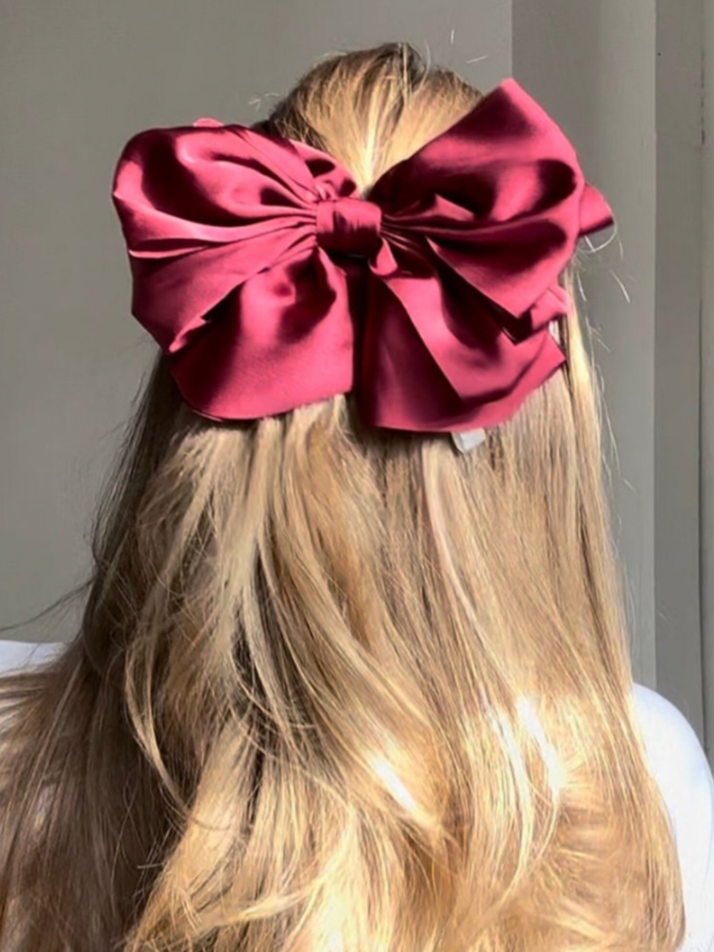 Maroon Hair Bow